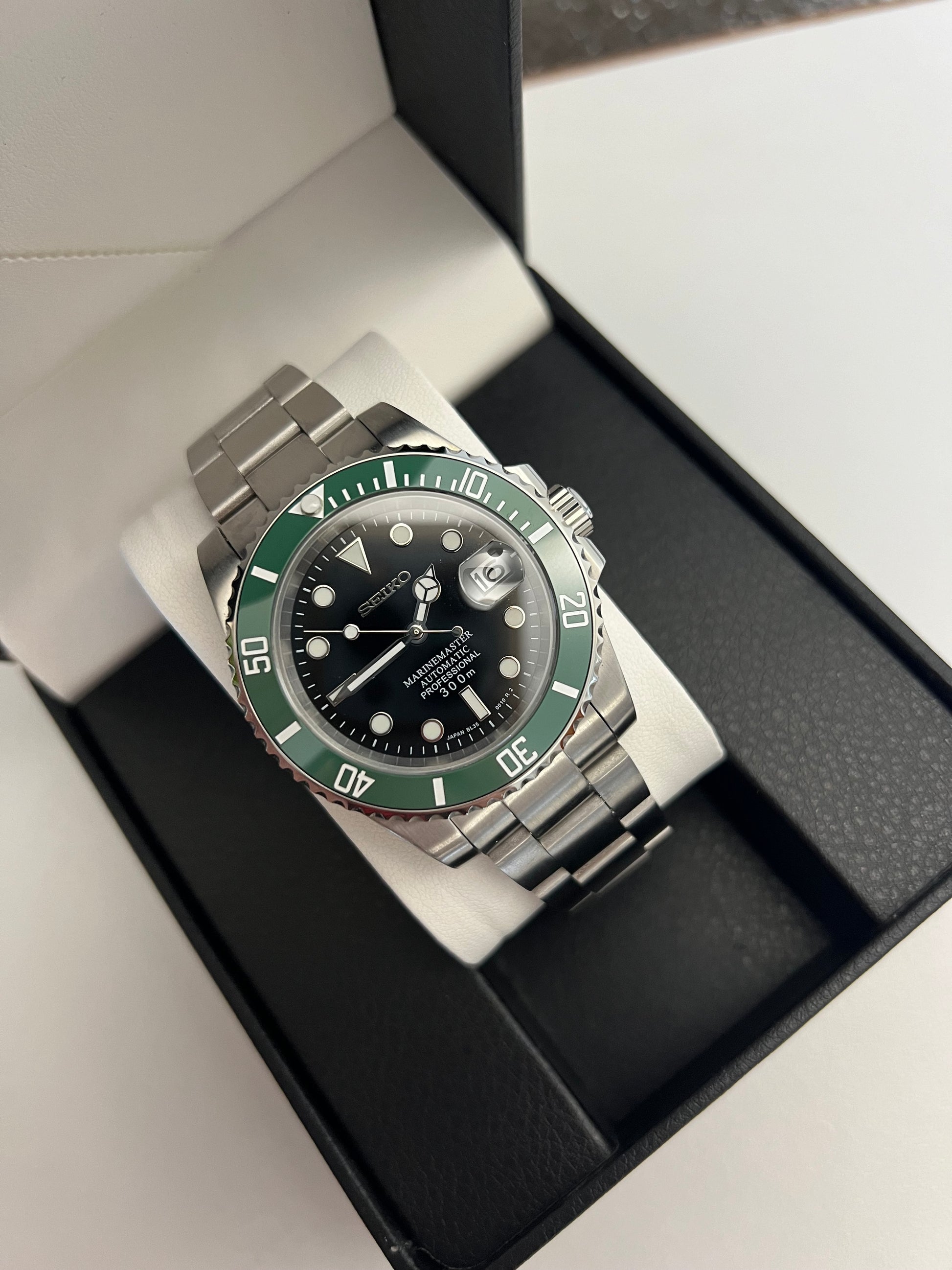 Seiko Mod Submariner Hulk