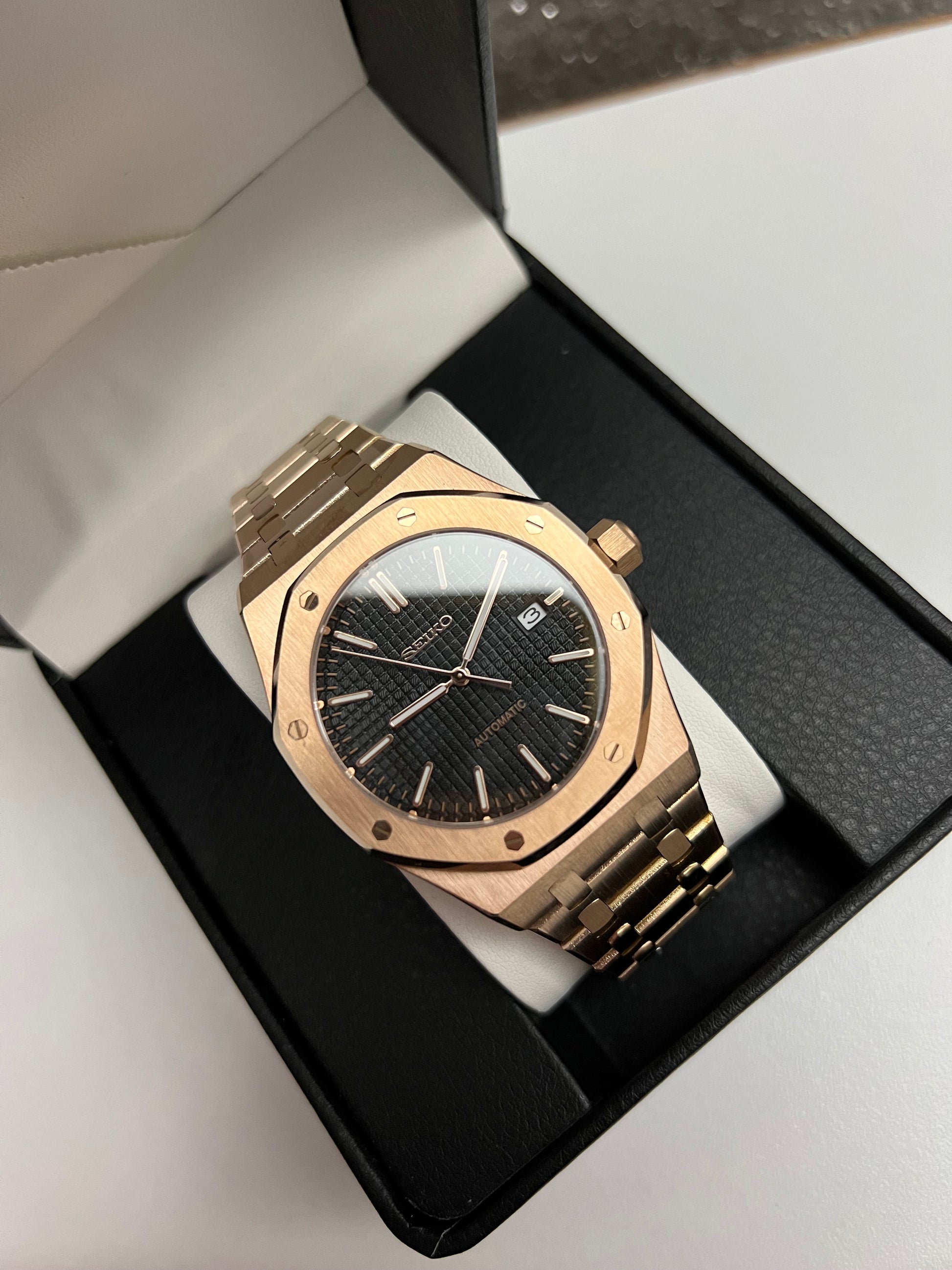 Seiok Mod Royal Oak Rose Gold