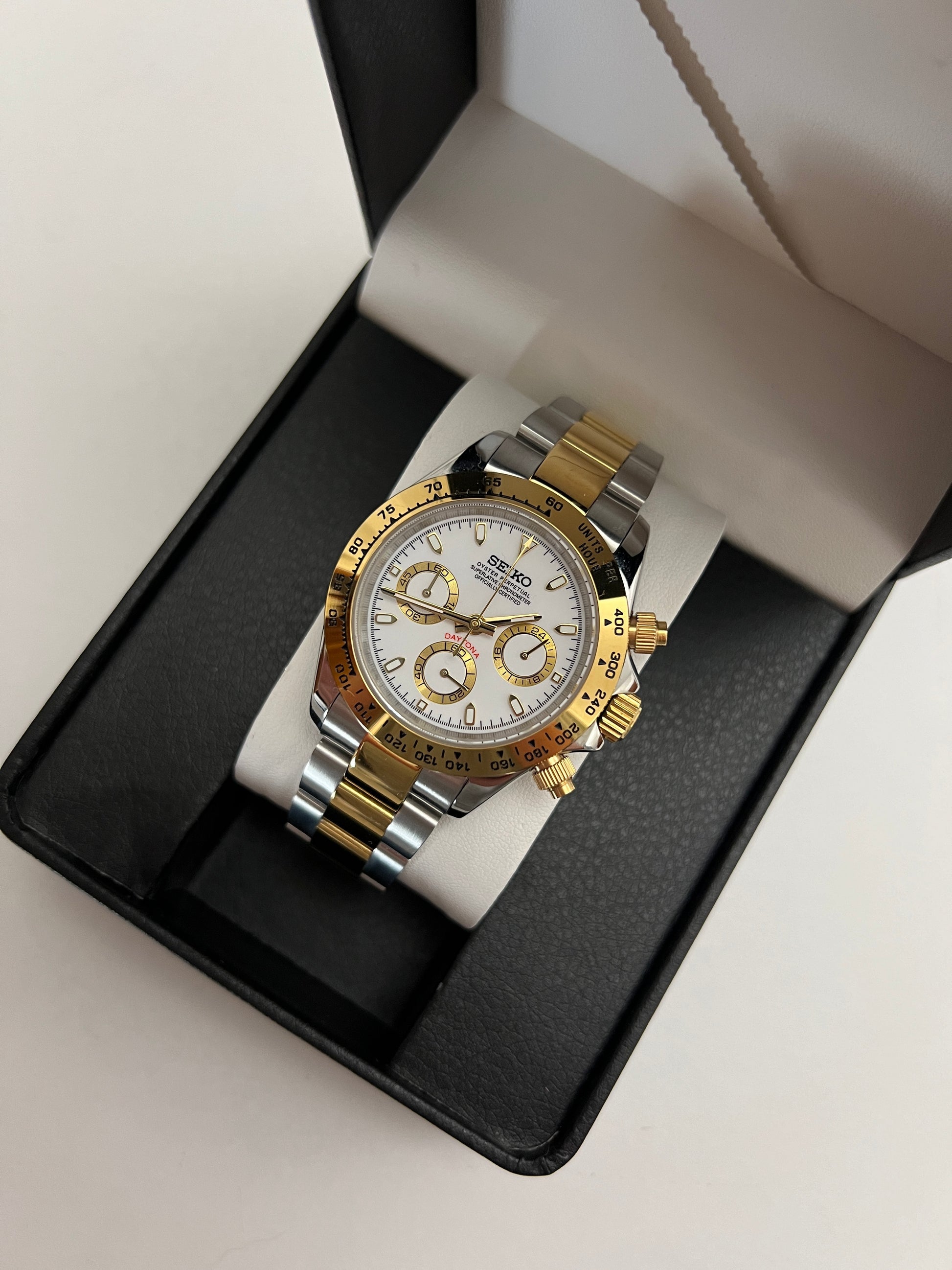 Seiko Mod Daytona Two Tone