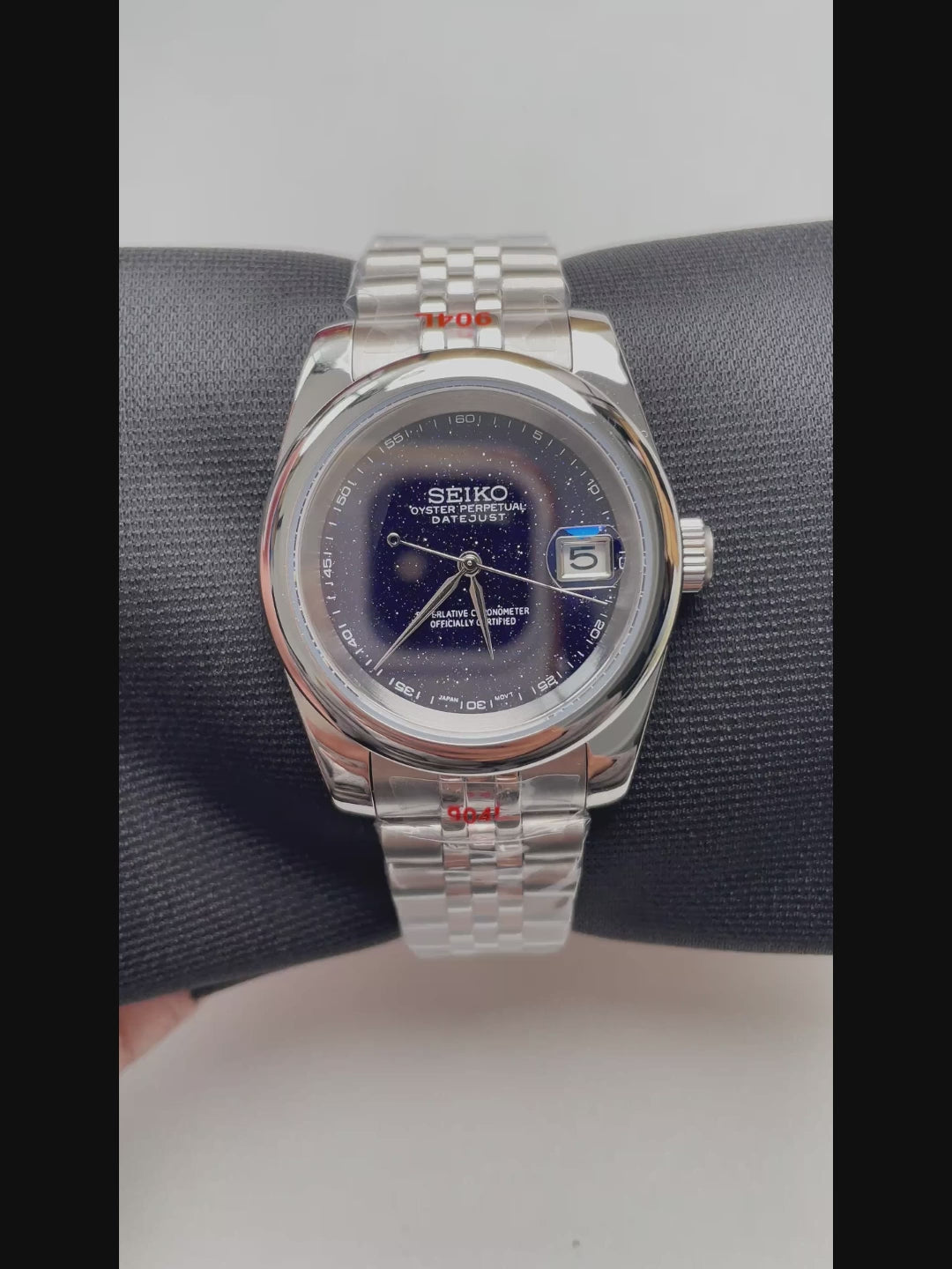 Seiko Mod Date Just Blue Sky – automatski sat, 40mm i 36mm