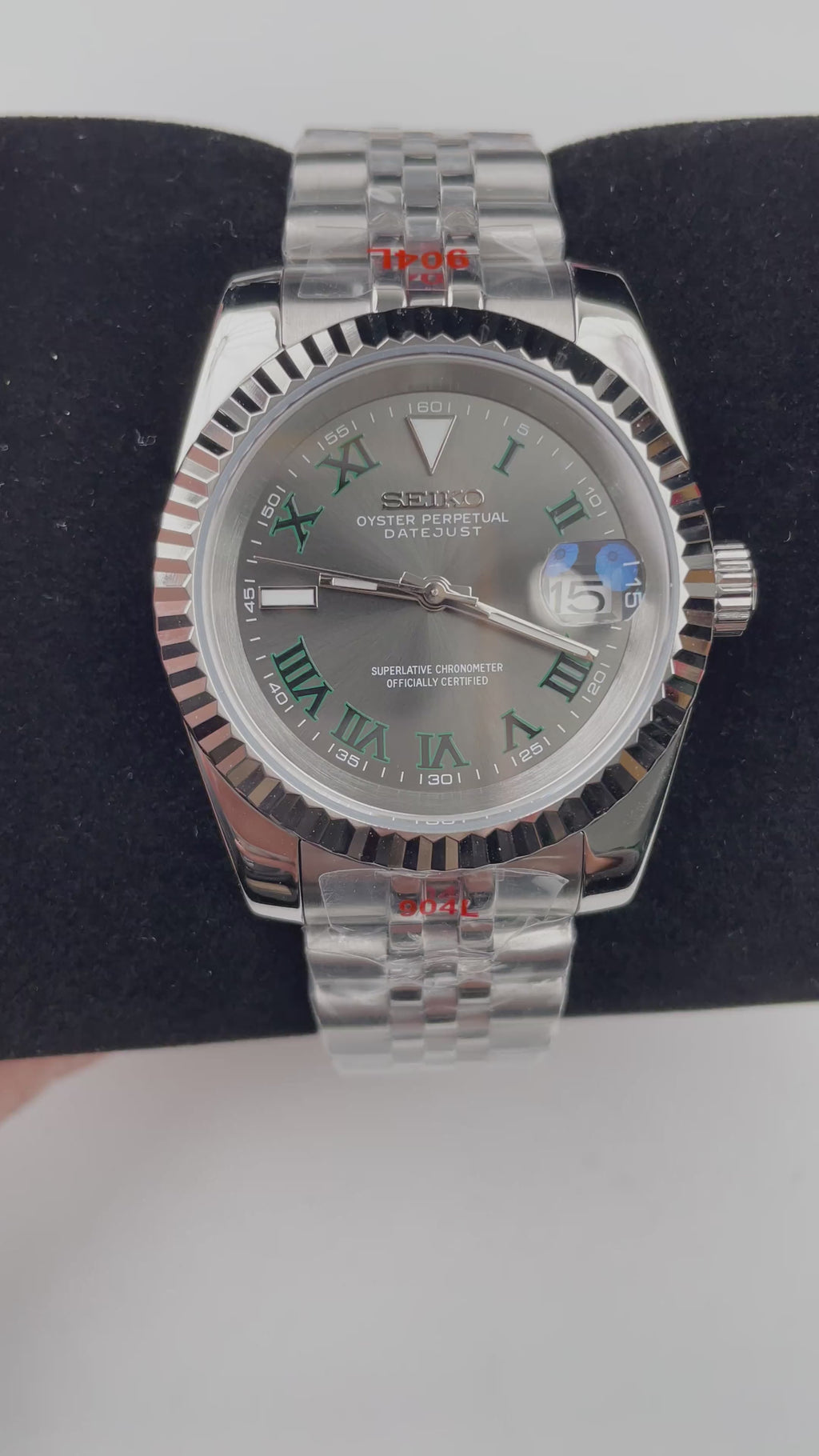 Seiko Mod Date Just Wimbledon – automatski sat, 40mm i 36mm