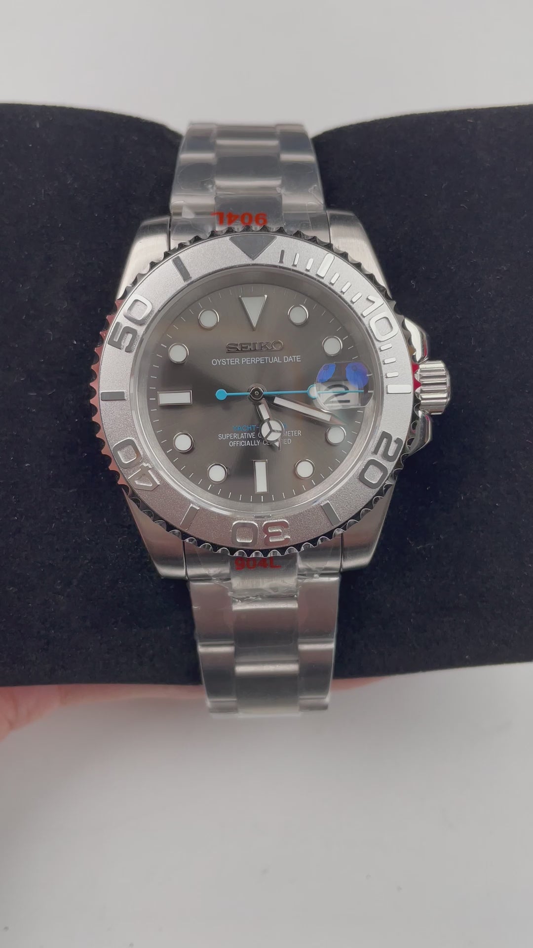 Seiko Mod Yachtmaster Blue – automatski sat, 40mm