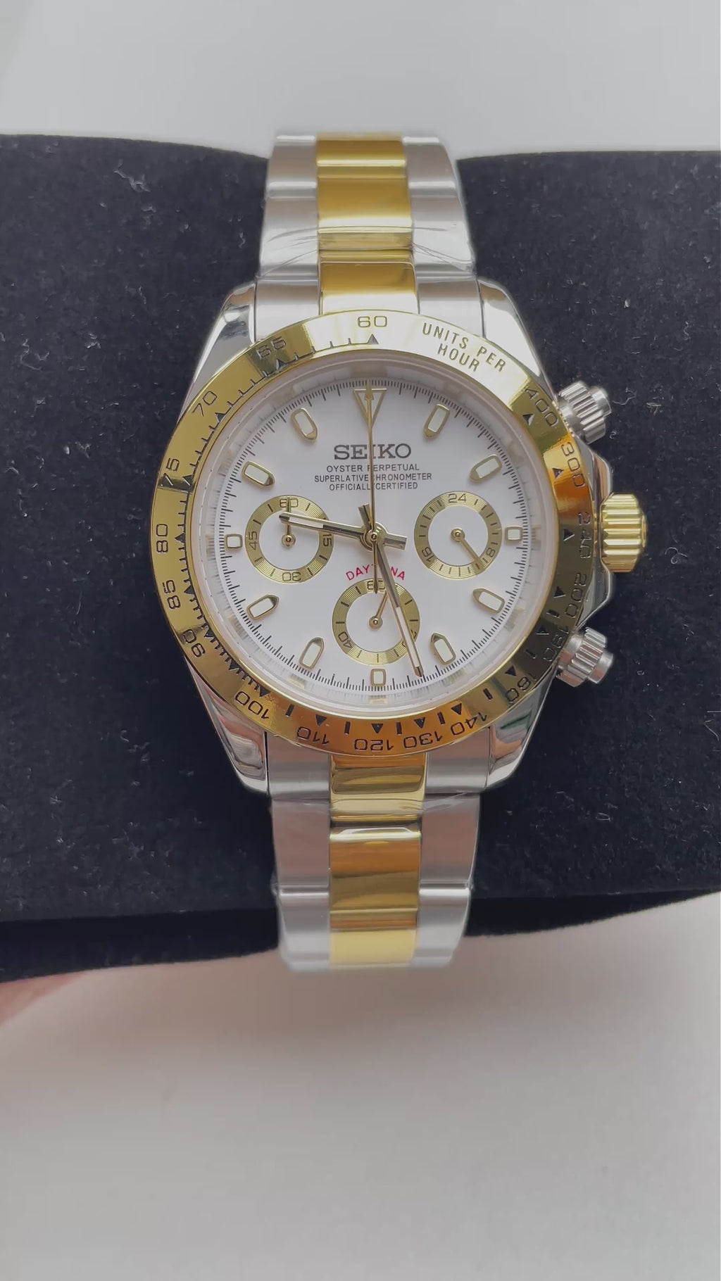 Seiko Mod Daytona Two Tone